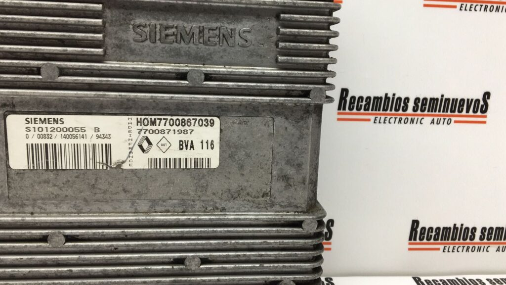 Calculator transmisie SIEMENS RENAULT CLIO S101200055 B / S101200055B / HOM 7700867039 / HOM7700867039 / 7700871987S101200055 B / S101200055B / HOM 7700867039 / HOM7700867039 / 7700871987