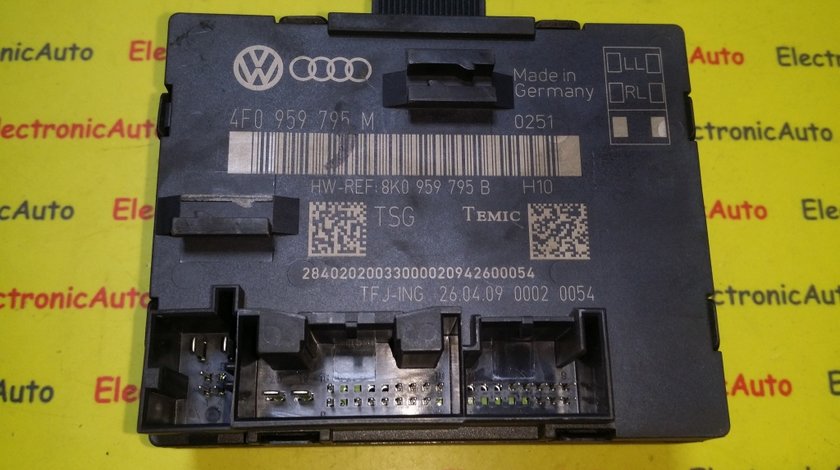 Calculator usa Audi A6 4F0959795M