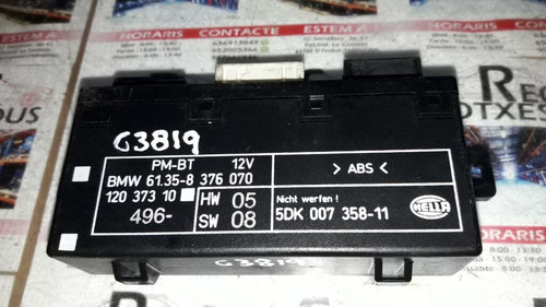 Calculator usa BMW E39 SERIE 5 61.35-8 376 070 / 61 35 8 376 070 / 61358376070 / 5DK 007 358-11 / 5D...