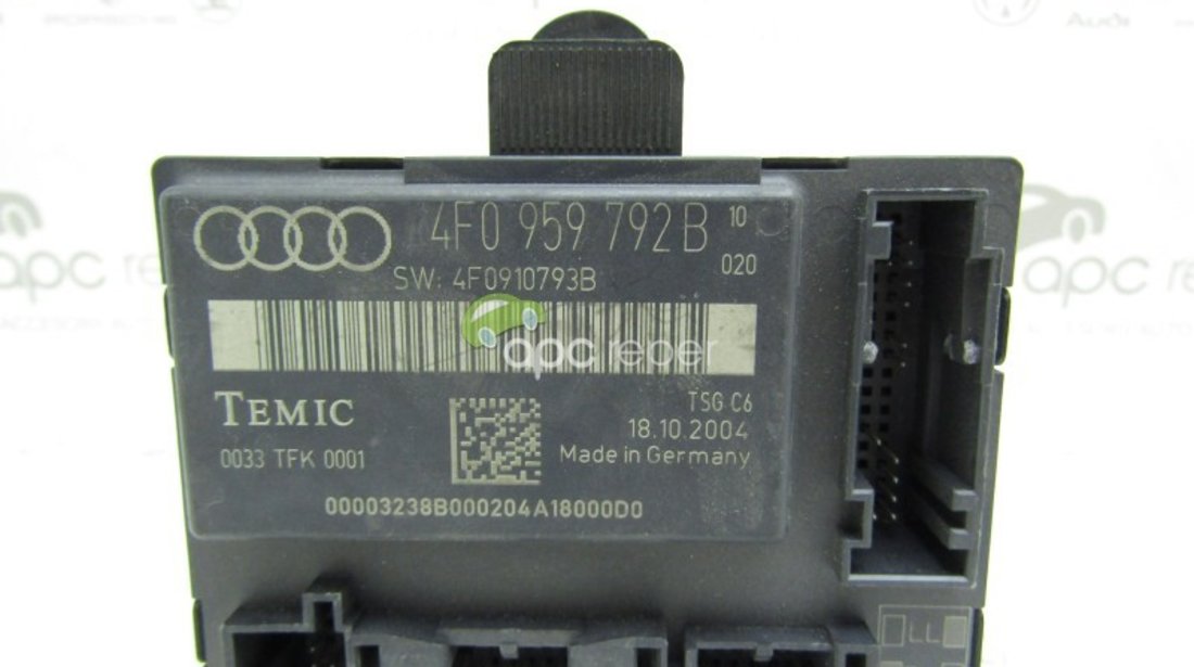Calculator Usa depata fata Audi A6 C6 4F - Cod: 4F0959792B