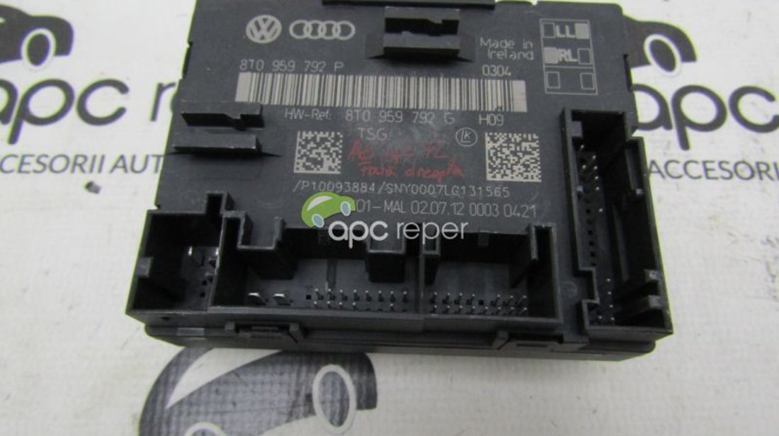 CALCULATOR USA DR FATA Audi A5 8T - 2014 cod 8T0959792G