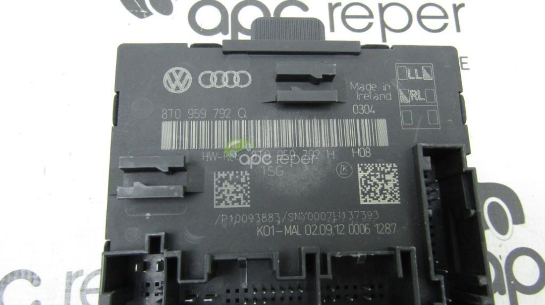 Calculator usa dreapta Audi A5 8T cod 8T0959792Q