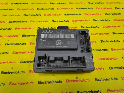Calculator Usa Dreapta Fata Audi A6, 4F0959792F, 4F0910792F