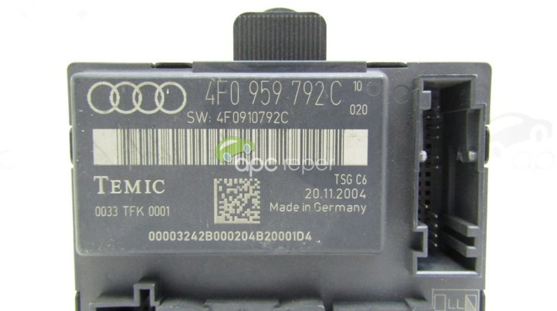 Calculator usa dreapta fata Audi A6 C6 4F - Cod: 4F0959792C