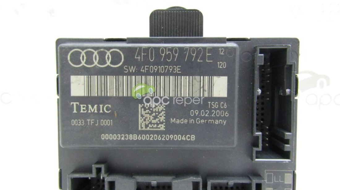 Calculator usa dreapta fata Audi A6 C6 (4F) - Cod: 4F0959792E