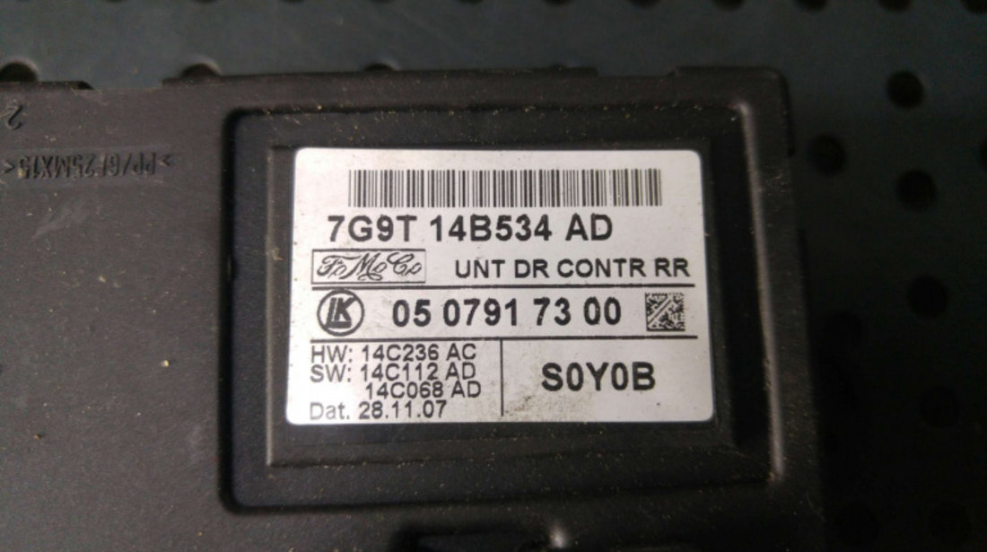 Calculator usa dreapta spate ford s max wa6 7g9t14b534ad 0507917300