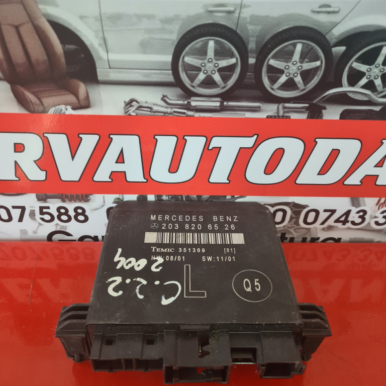 Calculator usa Mercedes-Benz C-Class (2001-2007) [W203] 2.2 Motorina 2004, 2038206526 / 2038202185