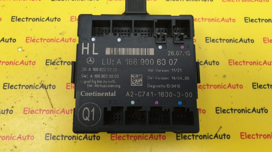 Calculator Usa Mercedes ML GL GLE, A1669006307