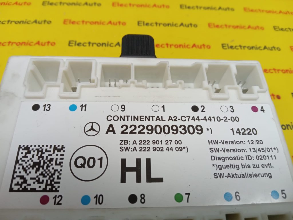 Calculator usa Mercedes W222 A2229009309, A2229012700