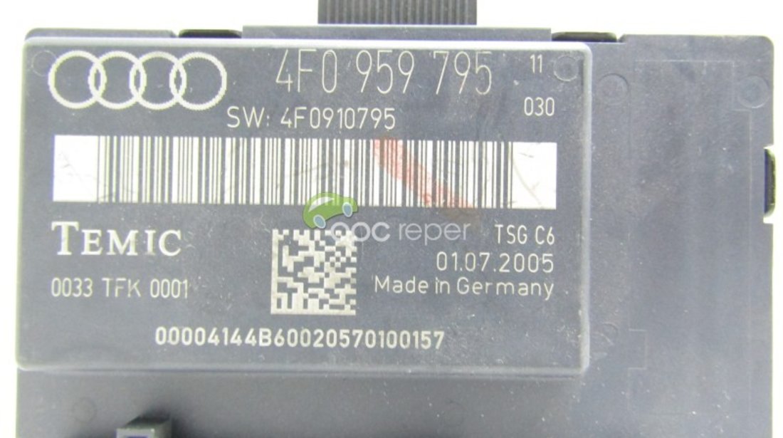 Calculator usa / Modul usa Audi A6 C6 (4F) - Cod: 4F0959795