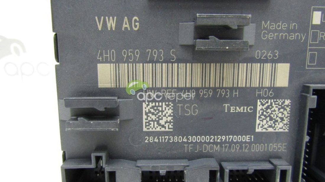 Calculator usa / Modul usa Original Audi A8 4H Cod: 4H0959793S