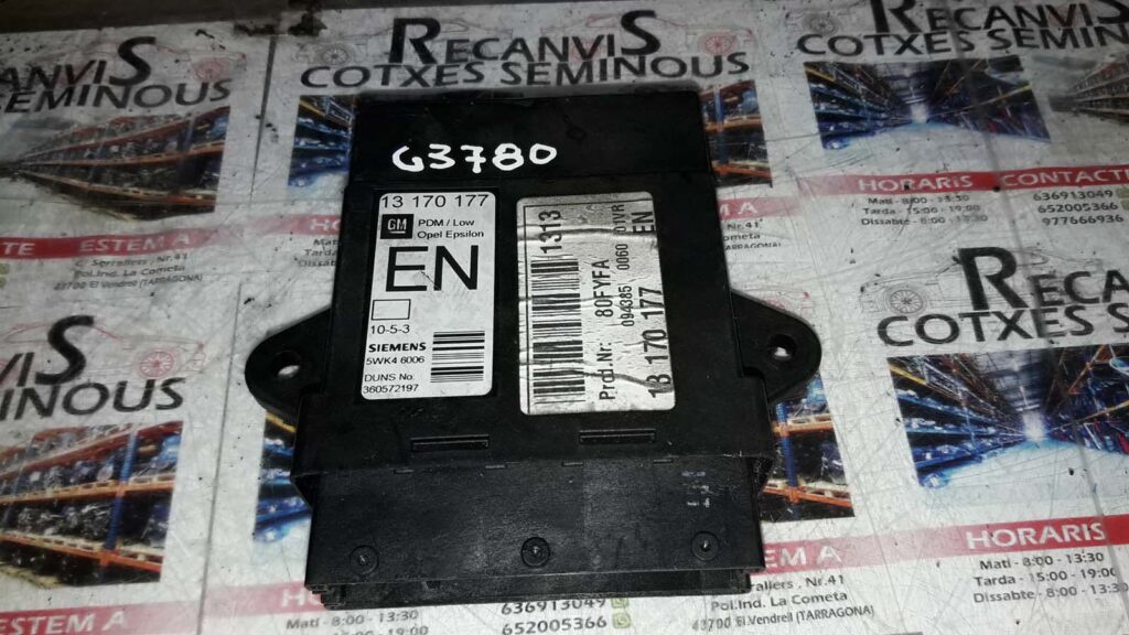 Calculator usa OPEL VECTRA C 13 170 177 / 13170177 / 5WK4 6006 / 5WK4600613 170 177 / 13170177 / 5WK4 6006 / 5WK46006