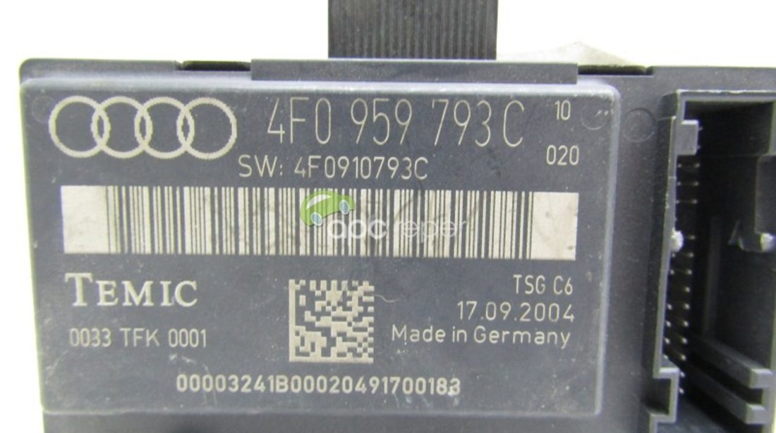 Calculator usa stanga fata Audi A6 C6 (4F) - Cod: 4F0959793C