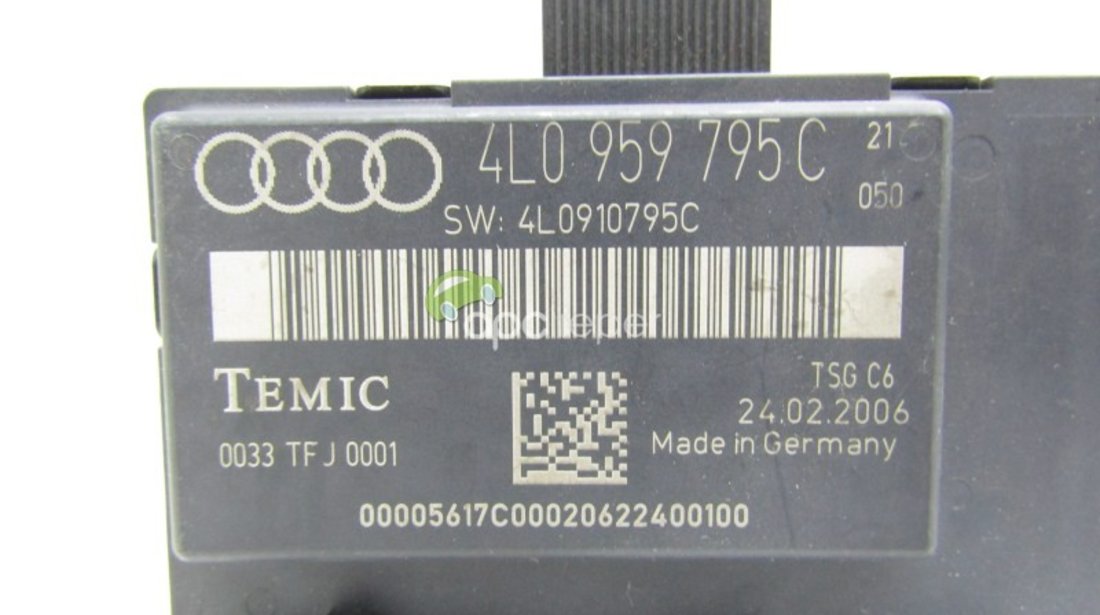 Calculator usa stanga spate Audi Q7 4L - Cod: 4L0959795C