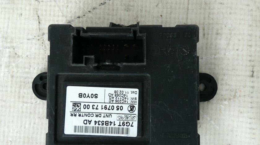 Calculator usa stanga spate Jaguar XF / Ford Galaxy / S-MAX An 2008 2009 2010 2011 2012 2013 2014 2015 cod 7G9T14B534AD