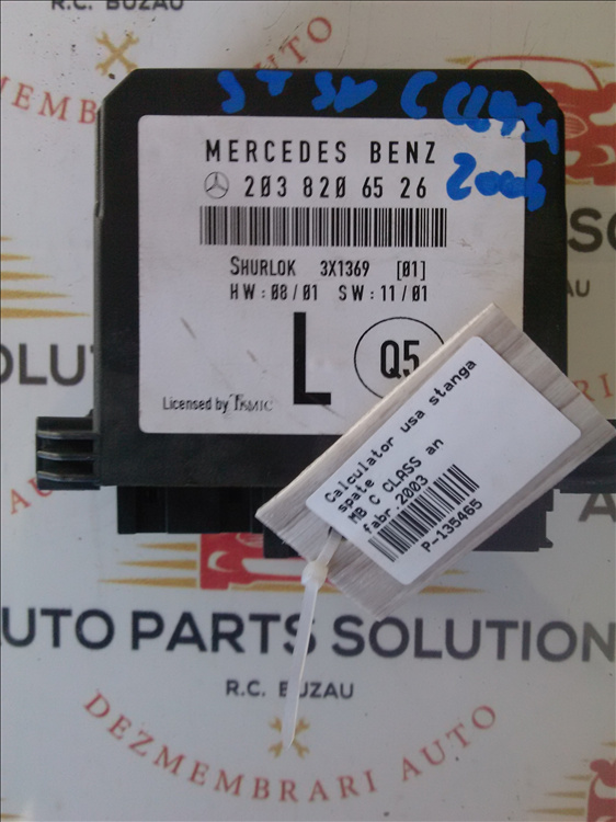 Calculator usa stanga spate MB C CLASS an fabr.2003