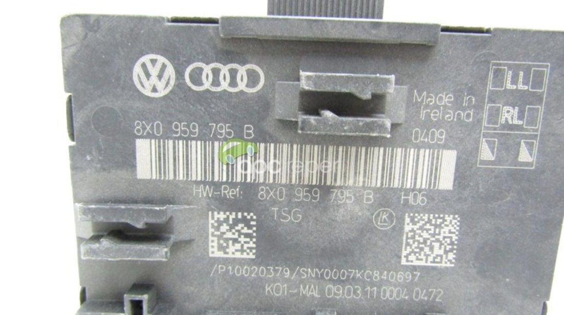 Calculator usa stanga spate Skoda Superb 2 (3T) - Cod: 8X0959795B
