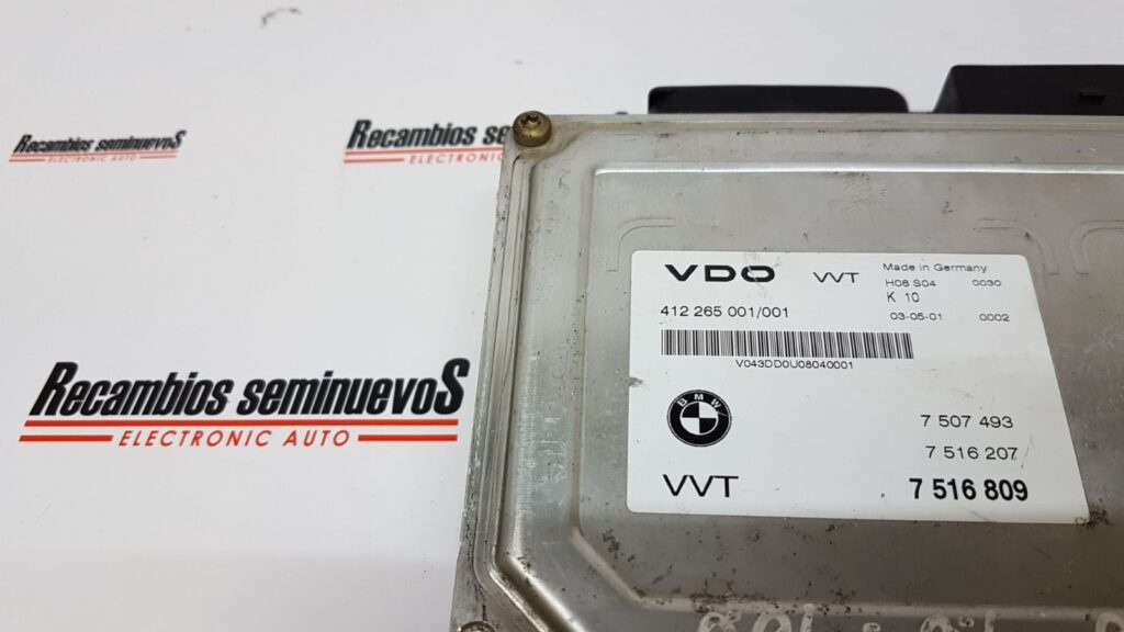 Calculator VELVETRONIC VDO BMW E46 412265001 001 / 412265001001 / 7 507 493 / 7507493 / 7 516 207 / 7516207 / 7 516 809 / 7516809412265001 001 / 412265001001 / 7 507 493 / 7507493 / 7 516 207 / 7516207 / 7 516 809 / 7516809