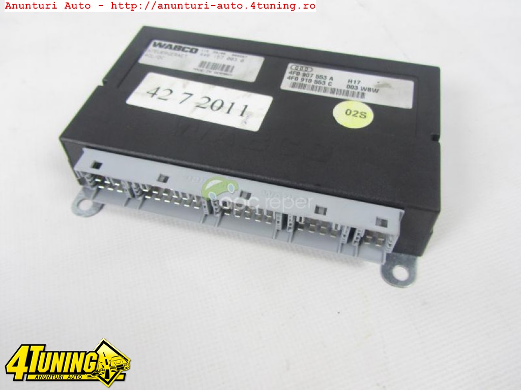Calculator Wabco Suspensie Original Audi A6 4F cod 4F0907553A C