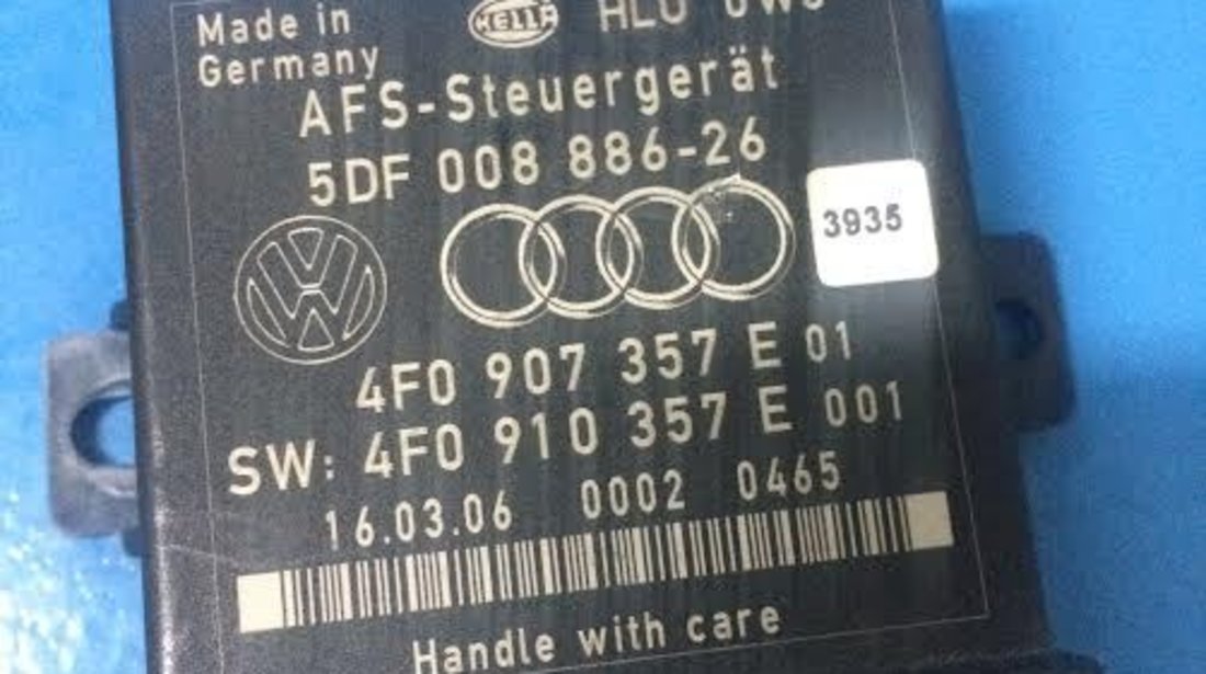 Calculator xenon Audi A6 4F C6 an 2004 - 2011 cod 4F0907357E