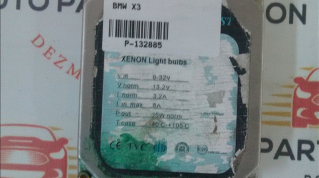 Calculator xenon BMW X3 (E83) 2003-2009