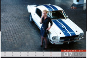 Calendar 2009: Fete si masini americane