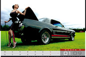 Calendar 2009: Fete si masini americane