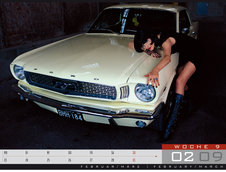 Calendar 2009: Fete si masini americane
