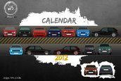 Calendar 2012 VW Golf 2