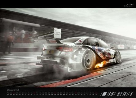 Calendar pe 2010 pentru toti fanii Audi si DTM Calendar pe 2010 pentru toti fanii Audi si DTM