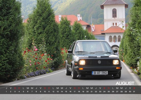 Calendar VW Golf 2