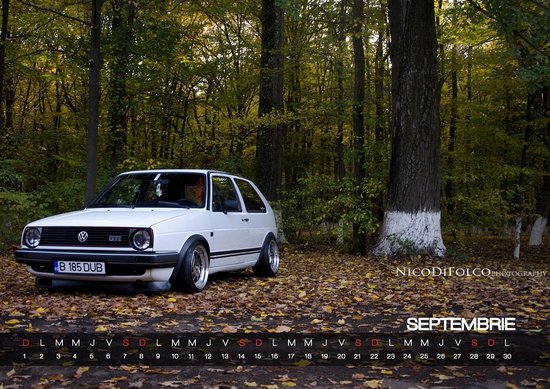 Calendar VW Golf 2