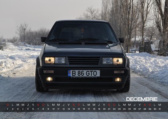 Calendar VW Golf 2