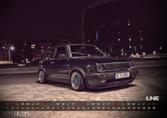 Calendar VW Golf 2