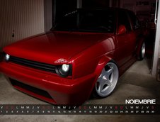 Calendar VW Golf 2