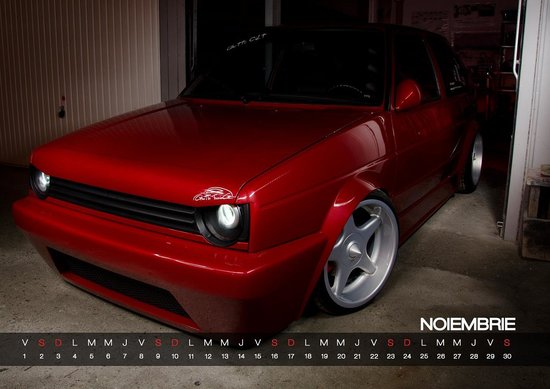 Calendar VW Golf 2