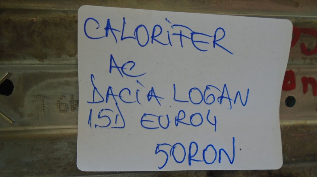 Calorifer ac dacia logan 1.5d euro4