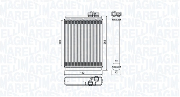 Calorifer (br471) Marelli Geo 350218471000