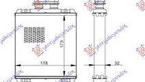 Calorifer Caldura - Audi A1 2010 , 6r0819031