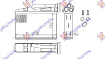 Calorifer Caldura - Bmw Series 5 (E39) 1996 , 6411...