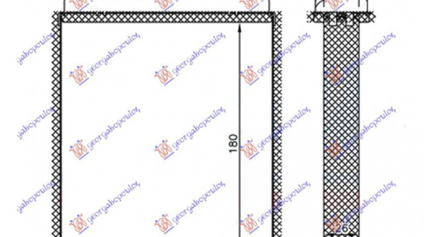 Calorifer Caldura - Citroen C3 2013 , 6448.V3