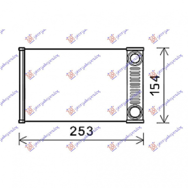 Calorifer Caldura - Ford Transit 2013 , 2008790