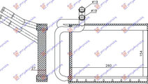 Calorifer Caldura - Hyundai H1 Starex 2007 , 97138...