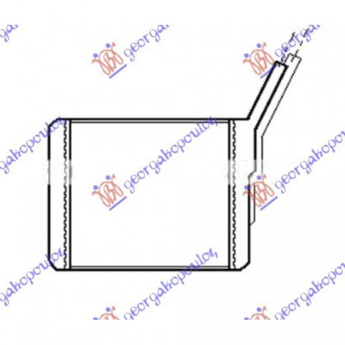 Calorifer Caldura - Isuzu P/U D-Max 2002 , 1806118