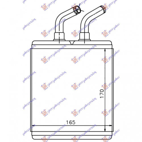 Calorifer Caldura - Kia Rio 2002 , Ok30a61a10