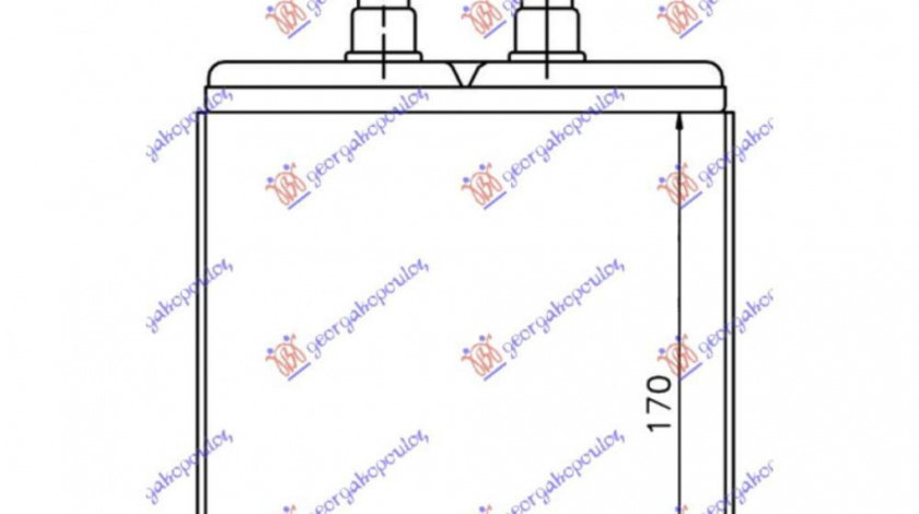 Calorifer Caldura - Kia Rio 2002 , Ok30a61a10