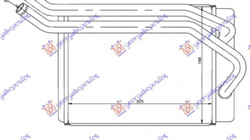 Calorifer Caldura - Kia Sportage 1995 , Ok01161a1ga