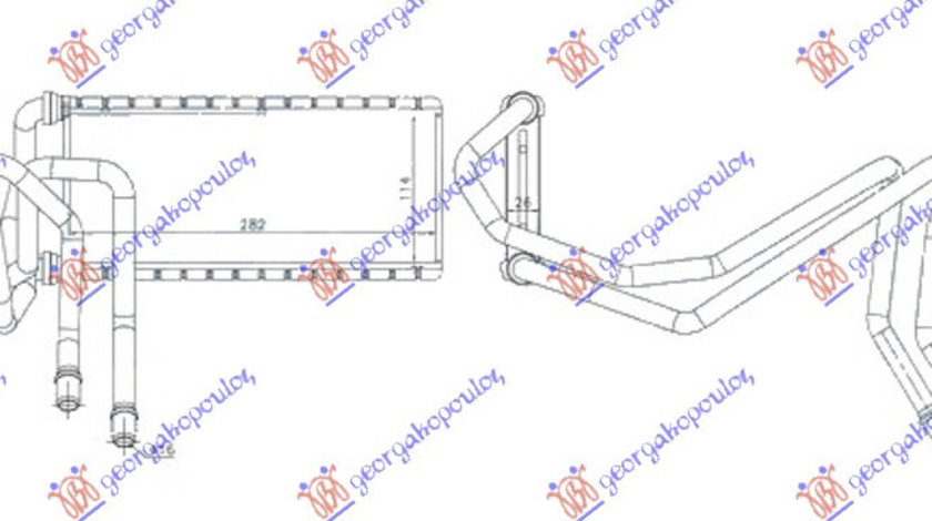 Calorifer Caldura - Land Rover Discovery 2005 , Jep500020