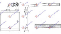 Calorifer Caldura - Nissan X-Trail 2001 , 271408h9...