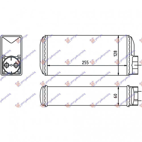 Calorifer Caldura - Nissan X-Trail 2001 , 27140br22a,27140jd20a
